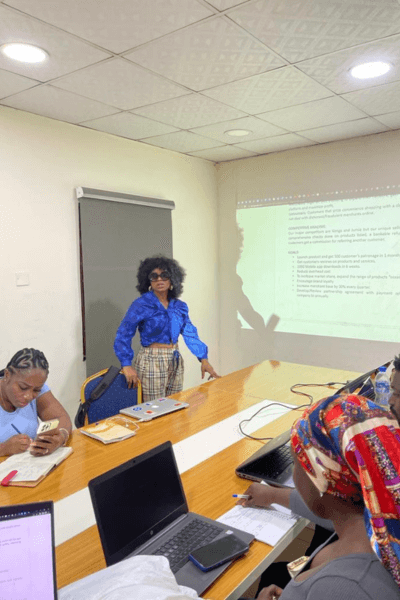 SEOGidi team members working on an SEO project