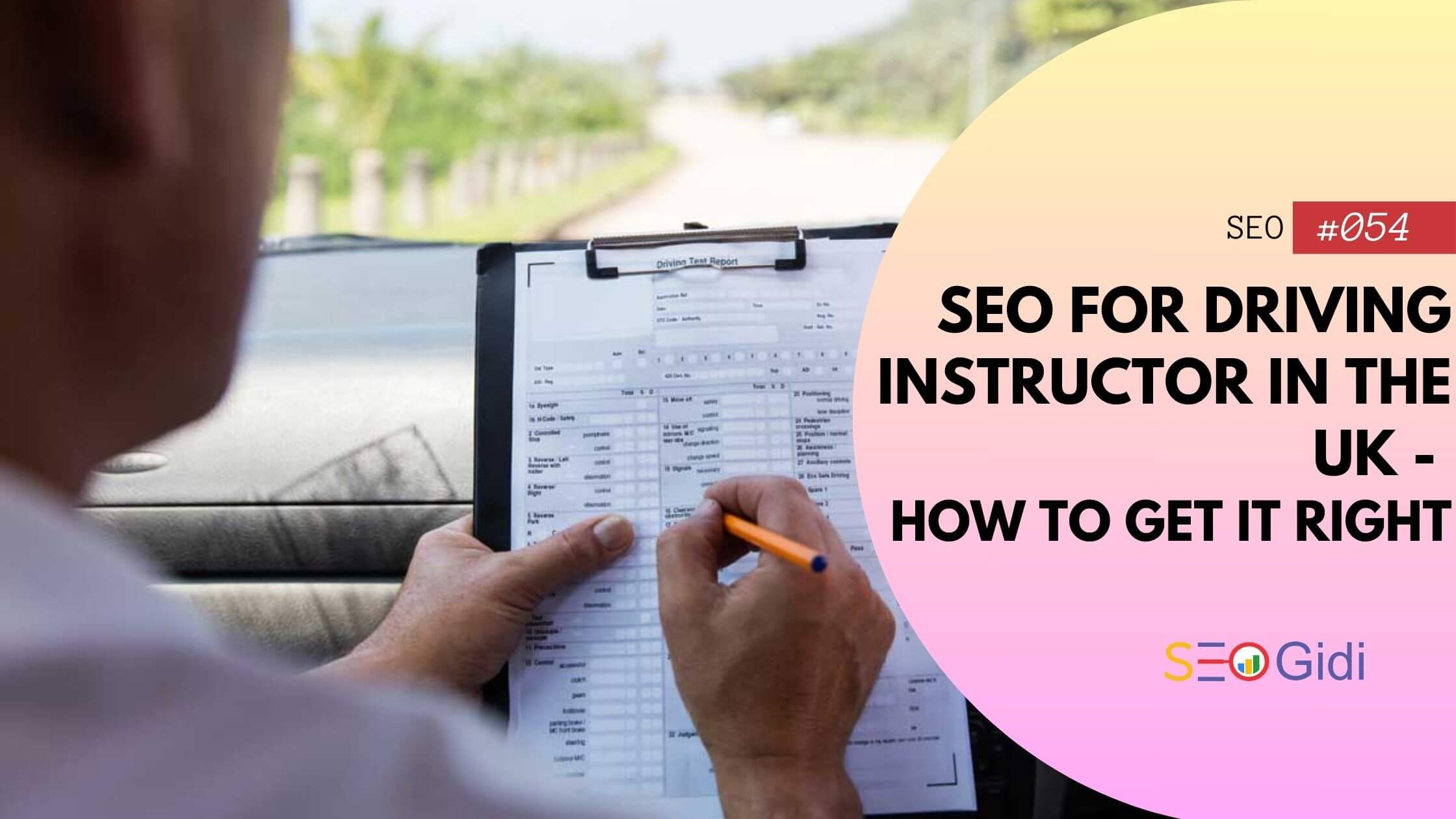 How to Do SEO for a Driving Instructor in the UK