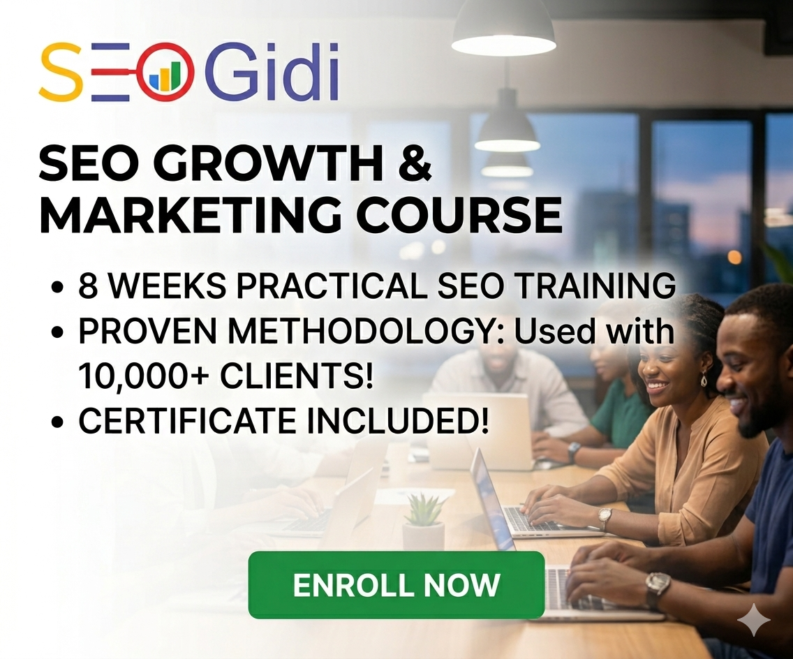 SEO Course for Nigerians Online — SEOgidi